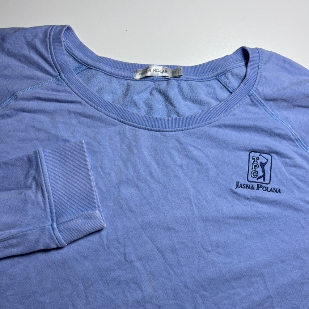 Peter Millar TPC Jasna Polana Lava‎ Wash Crewneck Sweatshirt Woman's Xl Golf